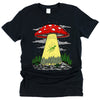 Mushroom Alien Abduction T-Shirt