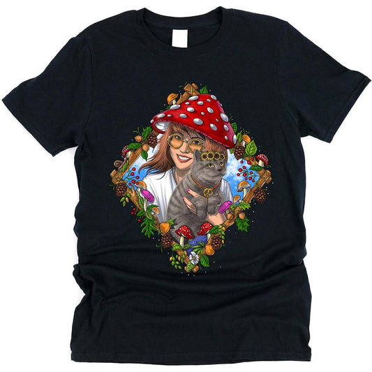 Mushroom Cat T-Shirt