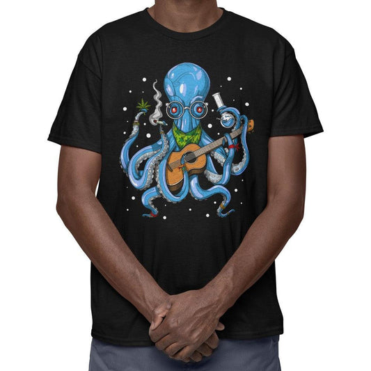 Octopus Hippie Stoner T-Shirt