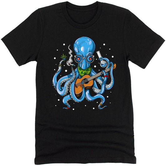 Octopus Hippie Stoner T-Shirt
