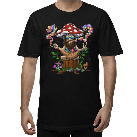 Old Hippie Mushroom T-Shirt