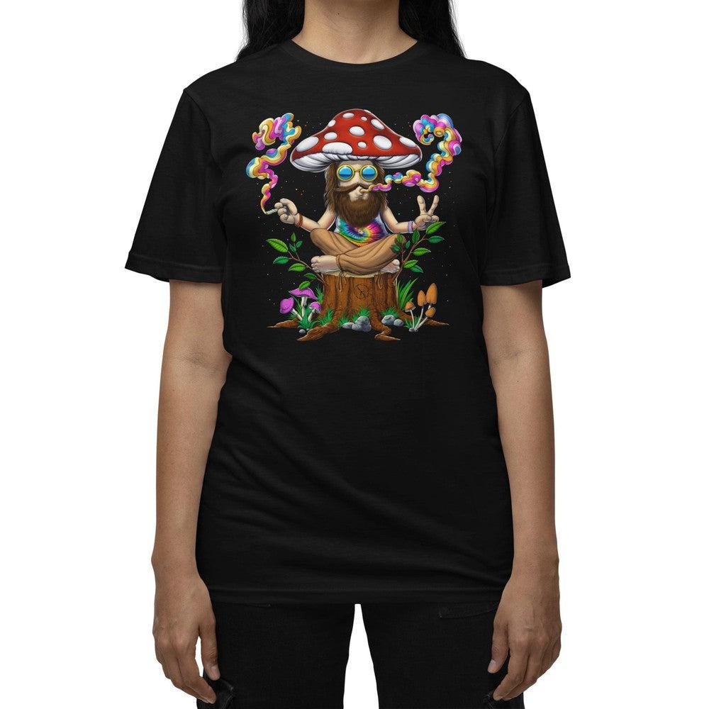 Old Hippie Mushroom T-Shirt