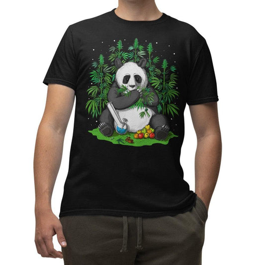 Panda Bear Stoner T-Shirt