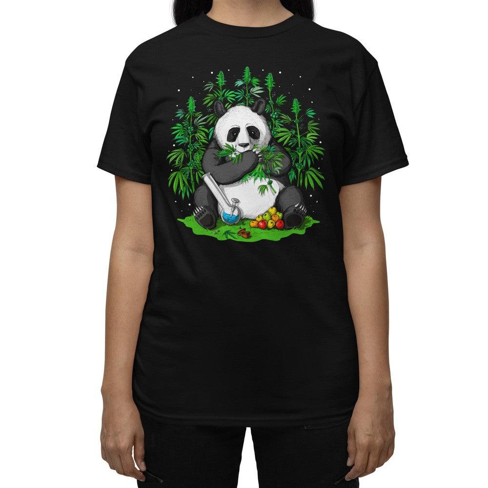 Panda Bear Stoner T-Shirt
