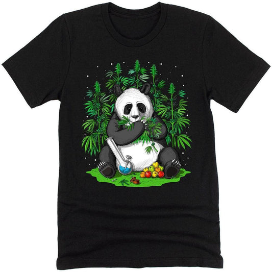 Panda Bear Stoner T-Shirt