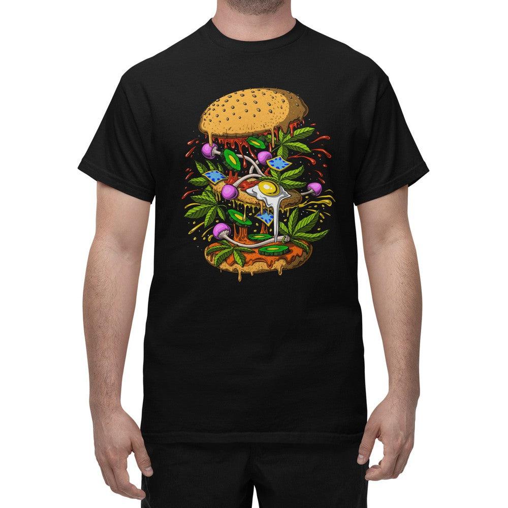 Psychedelic Burger T-Shirt