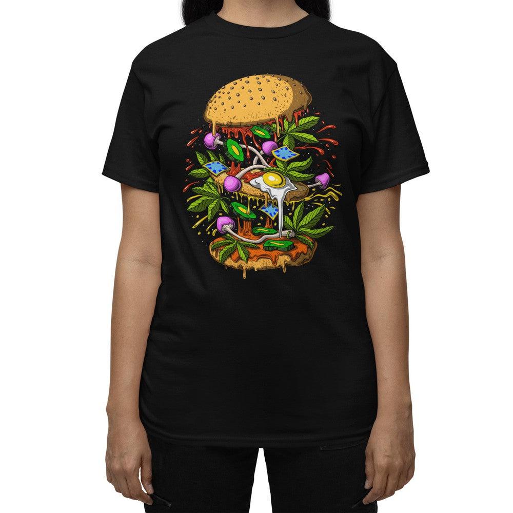 Psychedelic Burger T-Shirt