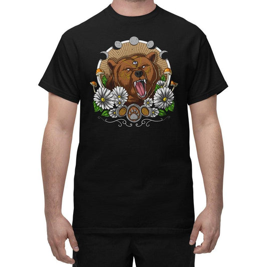 Psychedelic Forest Bear T-Shirt