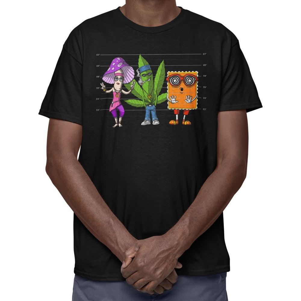 Psychedelic Mugshot T-Shirt