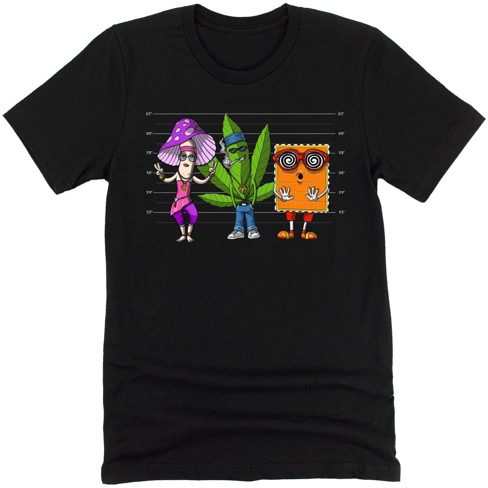 Psychedelic Mugshot T-Shirt