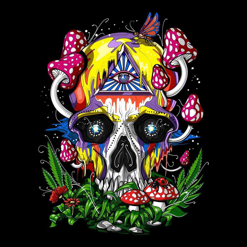 Psychedelic Skull T-Shirt