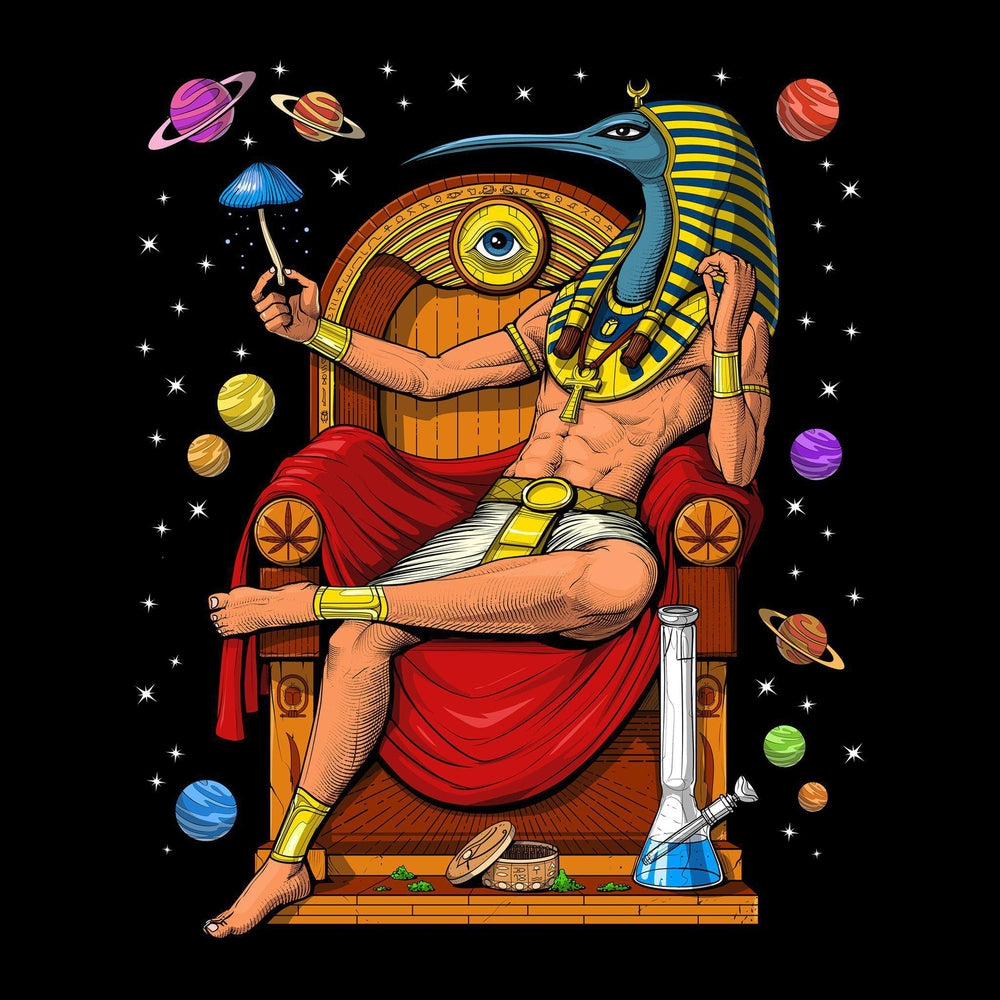 Psychedelic Thoth T-Shirt