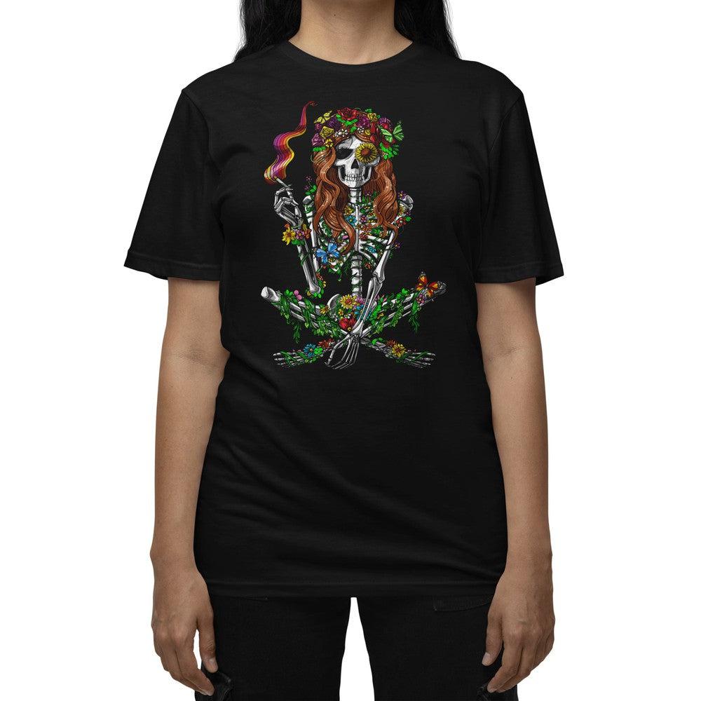 Skeleton Hippie T-Shirt