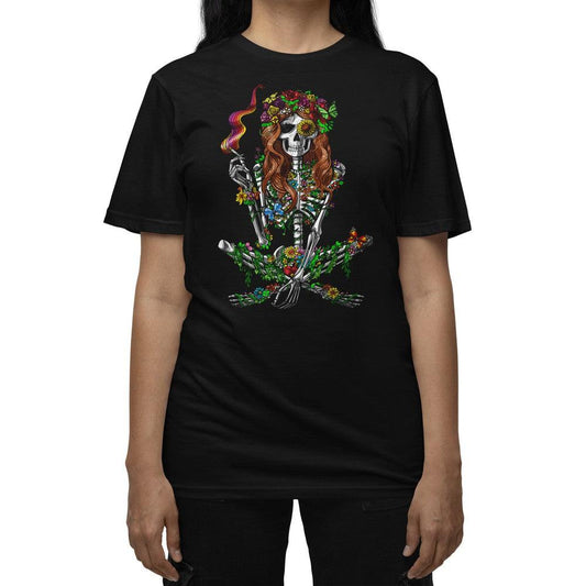 Skeleton Hippie T-Shirt