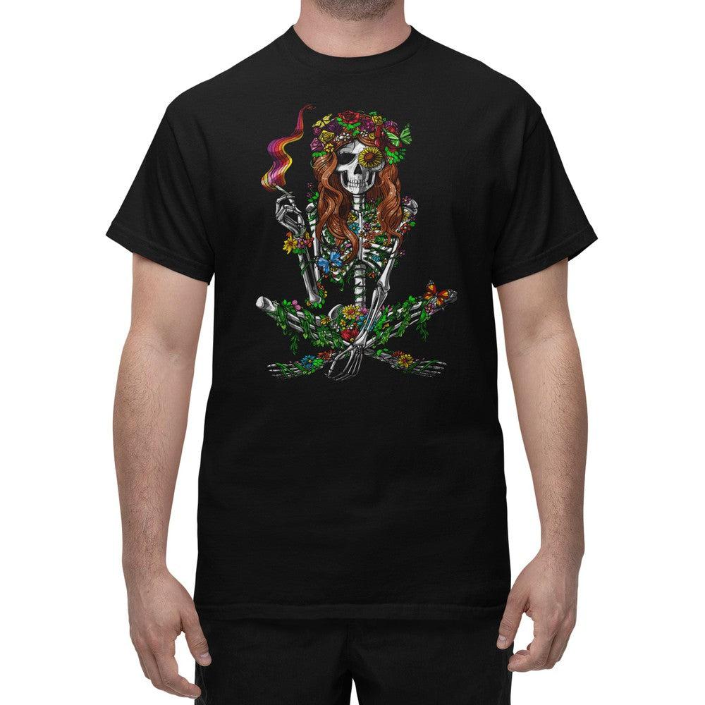 Skeleton Hippie T-Shirt