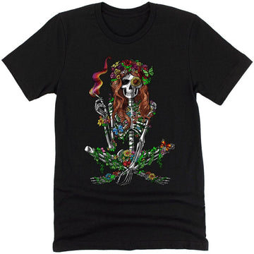 Skeleton Hippie T-Shirt