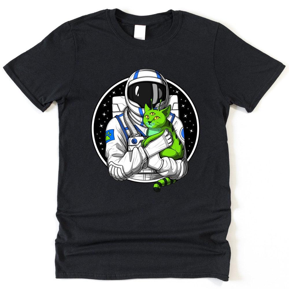 Space Alien Cat T-Shirt
