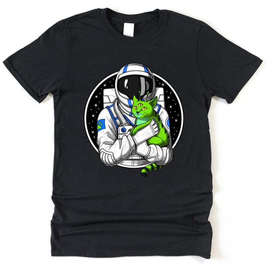 Space Alien Cat T-Shirt