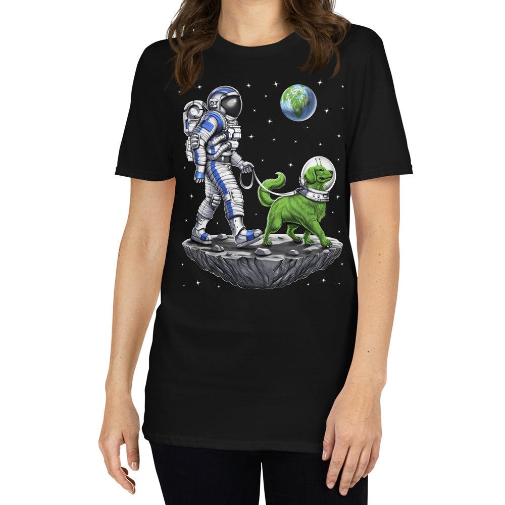 Space Dog Walk T-Shirt