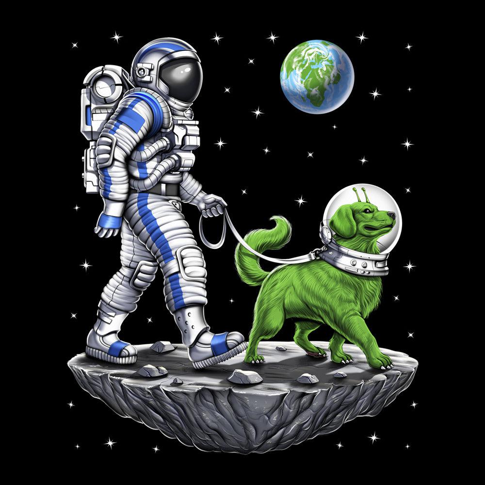 Space Dog Walk T-Shirt
