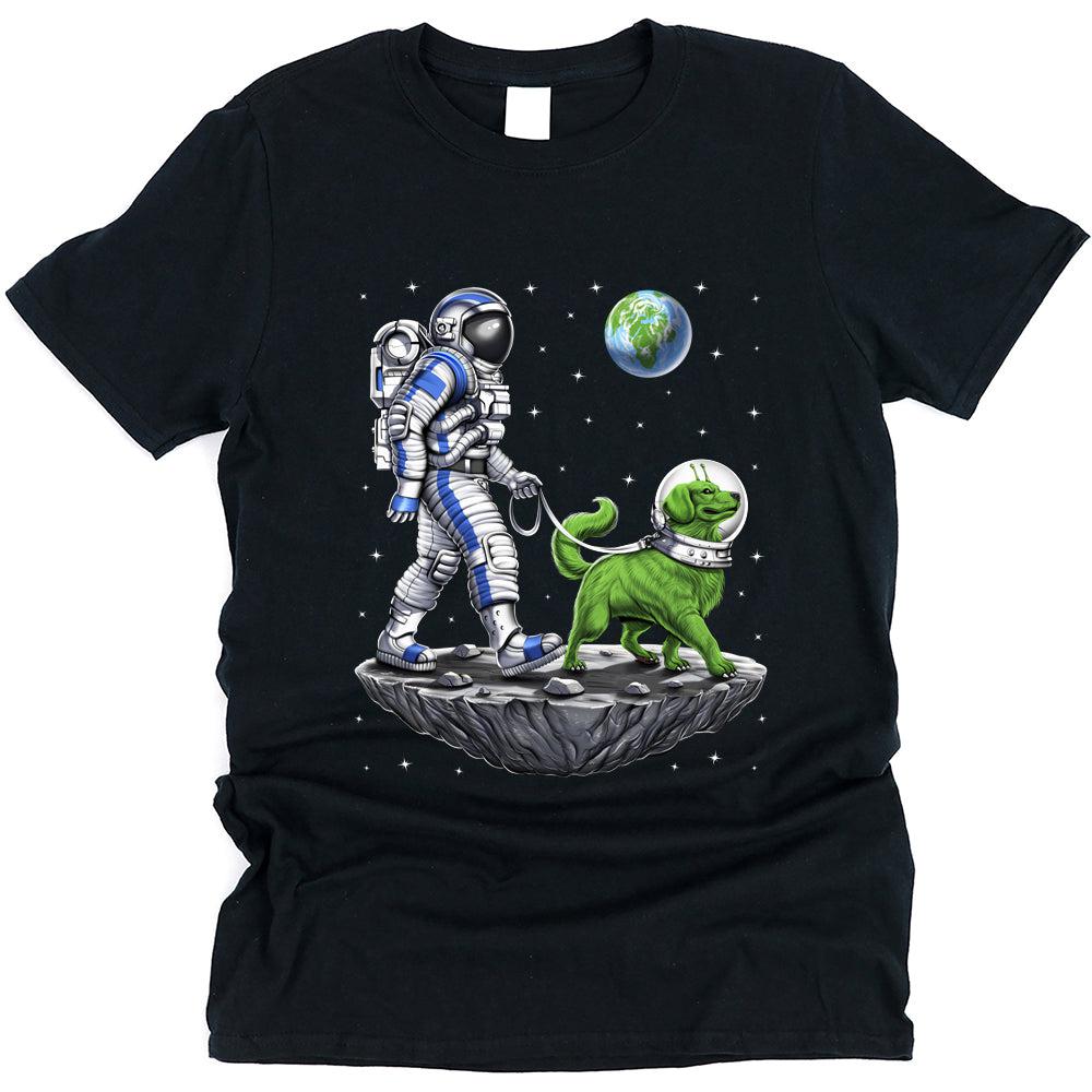 Space Dog Walk T-Shirt