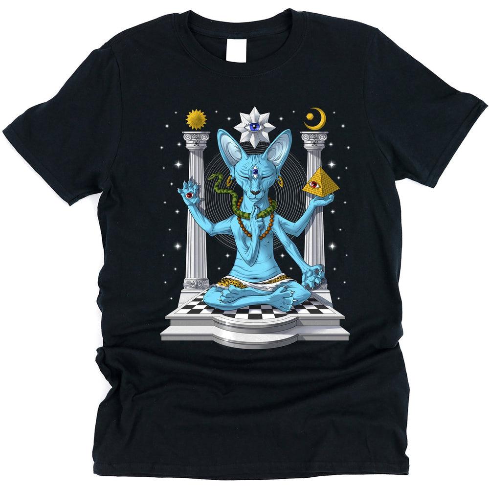 Sphynx Cat Shiva T-Shirt