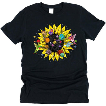 Sunflower Solar System T-Shirt