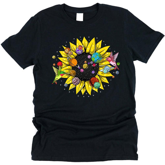 Sunflower Solar System T-Shirt