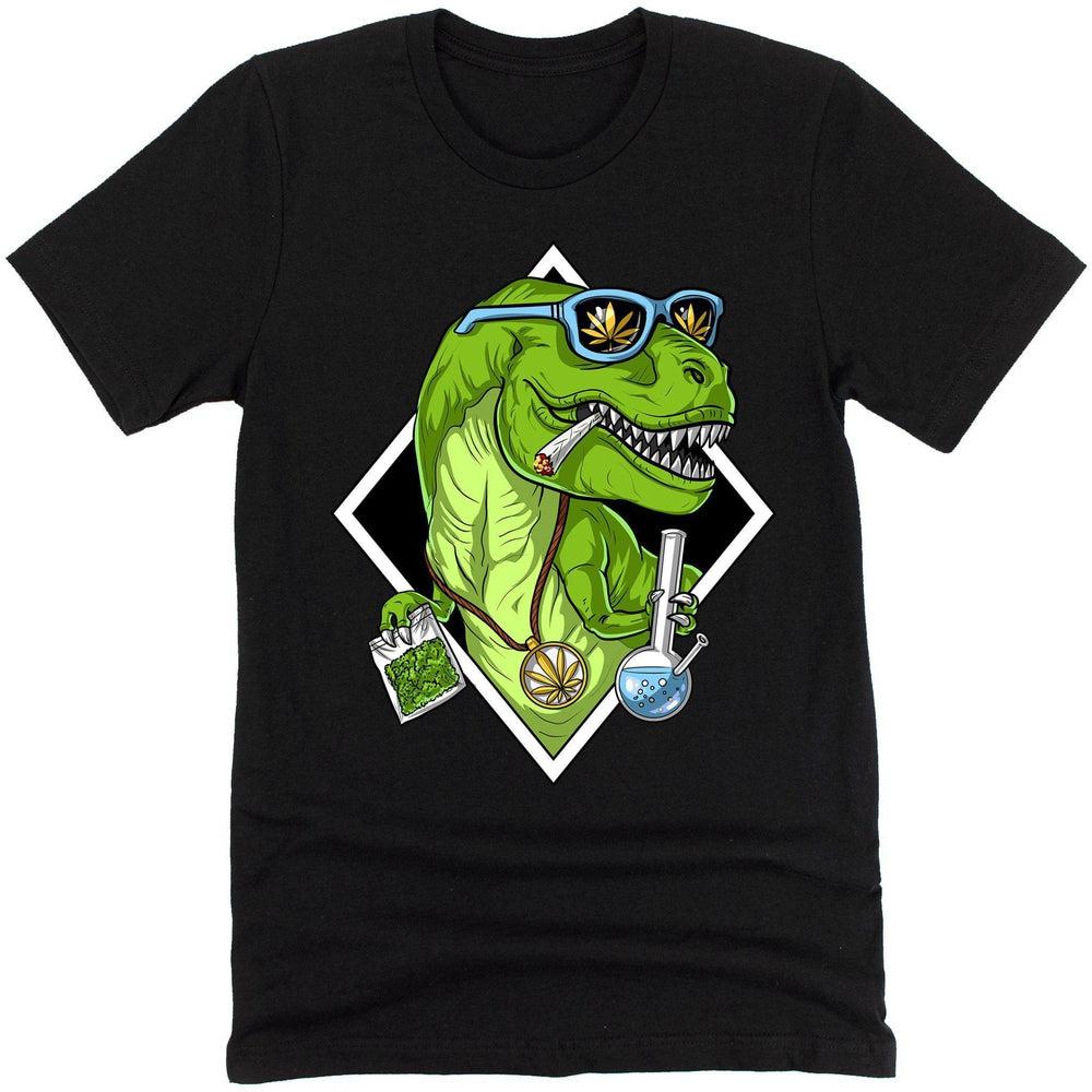 T-Rex Dinosaur Stoner T-Shirt