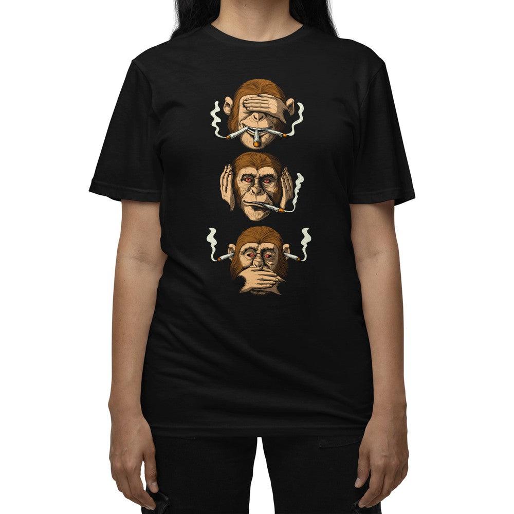 Three Stoned Monkeys T-Shirt