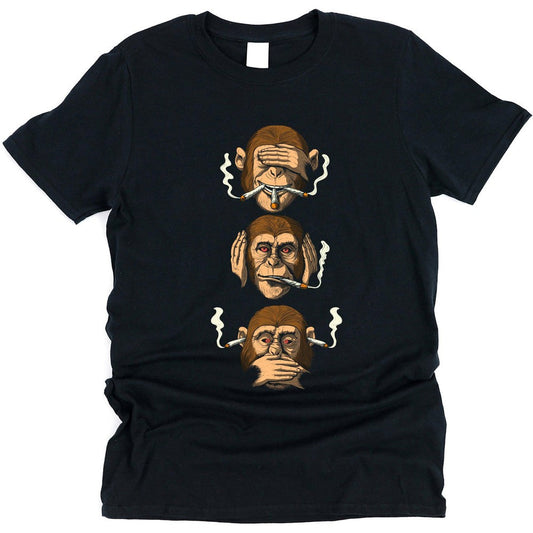 Three Stoned Monkeys T-Shirt