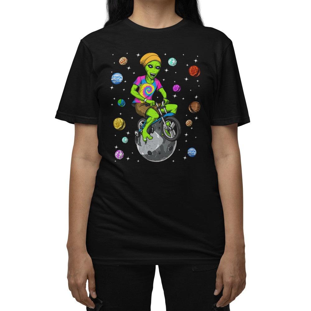 Tie Dye Hippie Alien T-Shirt