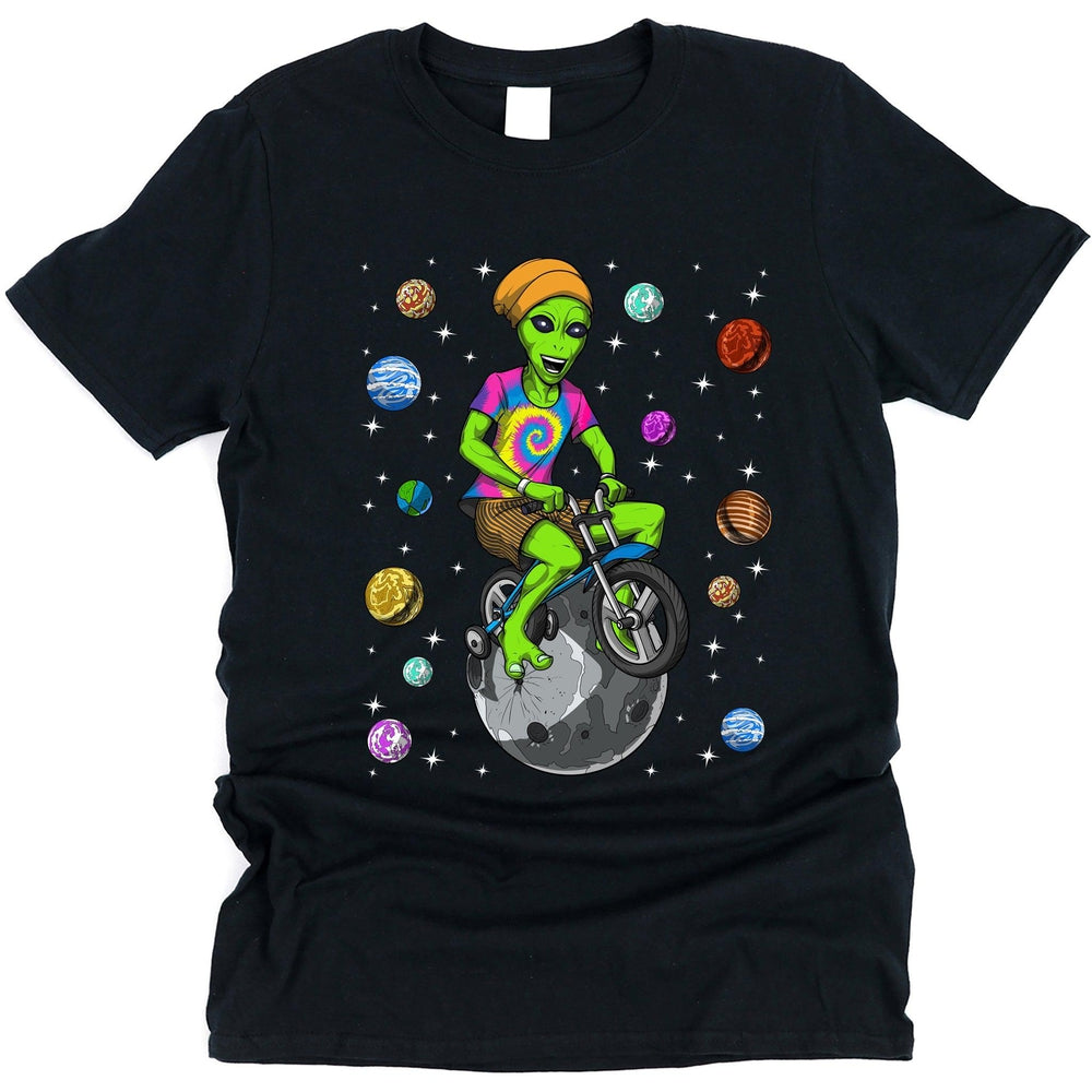 Tie Dye Hippie Alien T-Shirt