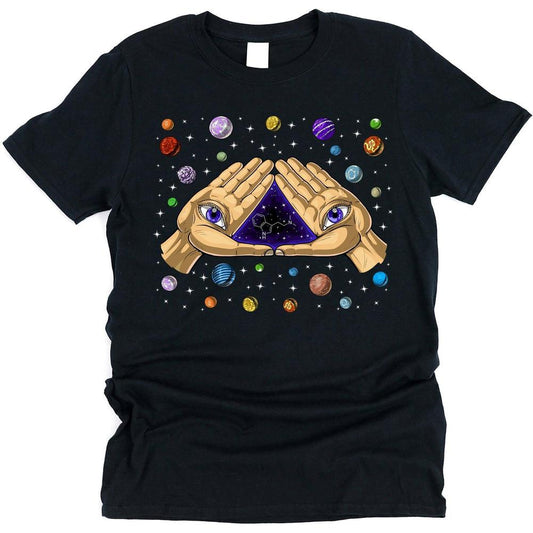 Trippy DMT Molecule T-Shirt