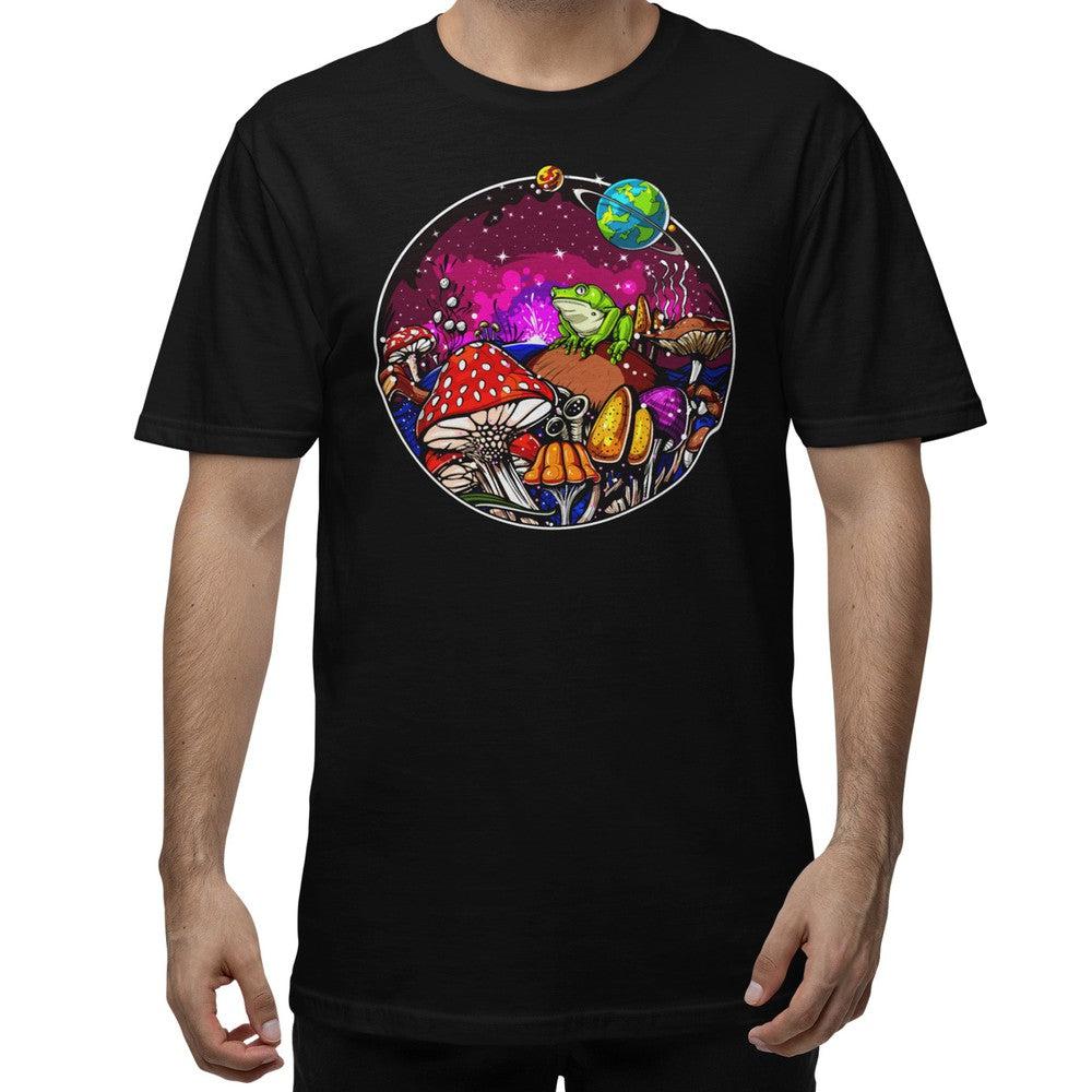 Trippy Mushrooms Forest T-Shirt