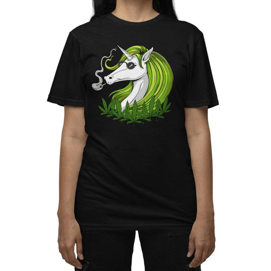 Unicorn Hippie Stoner T-Shirt