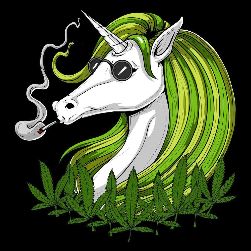 Unicorn Hippie Stoner T-Shirt