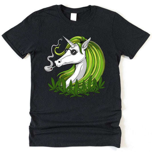 Unicorn Hippie Stoner T-Shirt