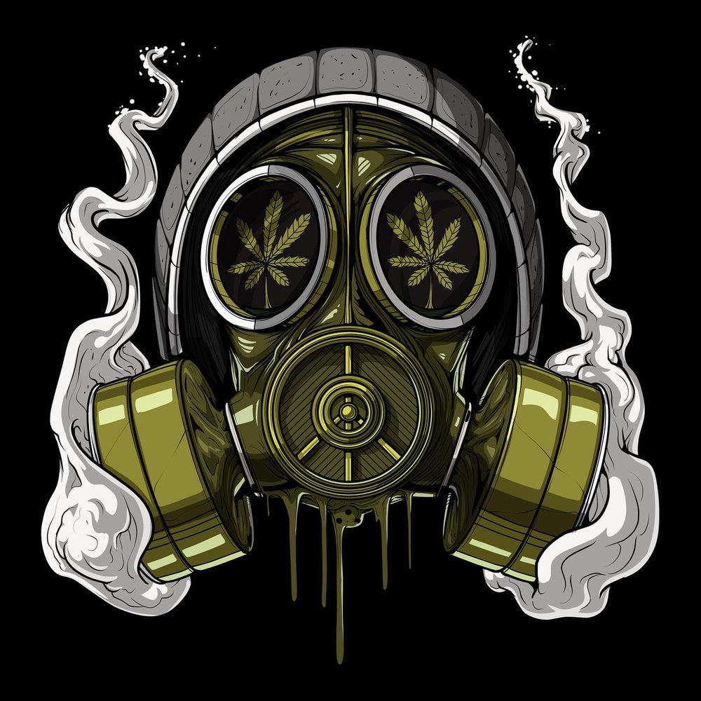 Weed Gas Mask T-Shirt