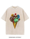 Ice Cream Workout Vintage Gym Shirt