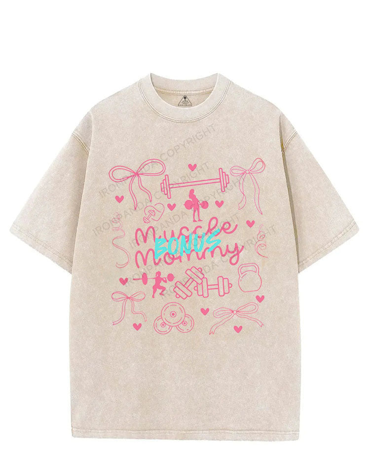 Bonus Muscle Mommy VINTAGE GYM SHIRT