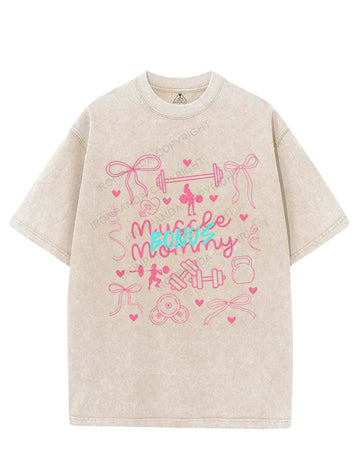 Bonus Muscle Mommy VINTAGE GYM SHIRT