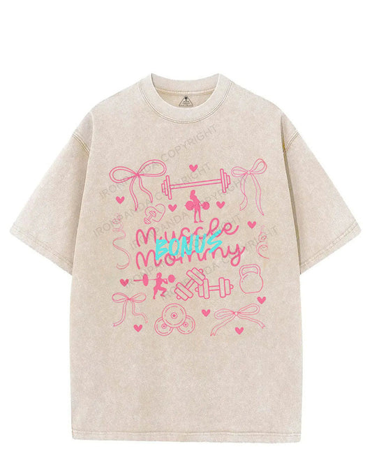 Bonus Muscle Mommy VINTAGE GYM SHIRT