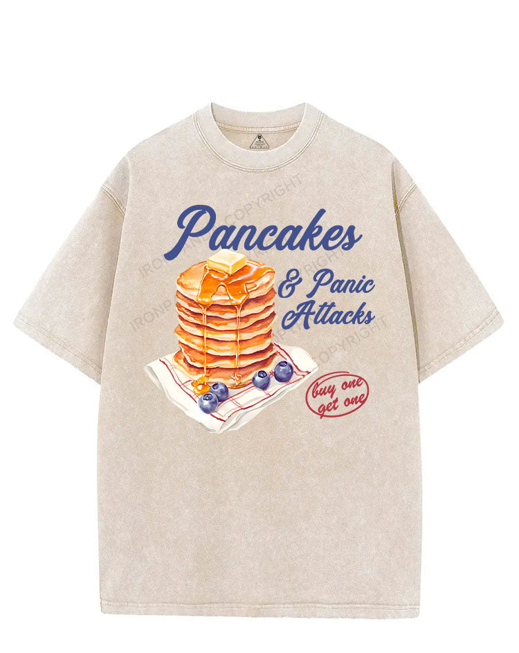 Pancakes & Panic Attacks VINTAGE GYM SHIRT