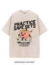 Practice Safe Sets VINTAGE GYM SHIRT