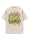My muscles are getting stronger every day VINTAGE GYM SHIRT
