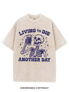 LIVING TO DIE ANOTHER DAY VINTAGE GYM SHIRT