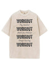 STAY CONSISTENT STRETCH YOUR POTENTIAL STRONGER EACH DAY VINTAGE GYM SHIRT