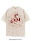 GOING TO THE GYM VINTAGE GYM SHIRT