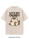 LET'S GET CHONKY VINTAGE GYM SHIRT
